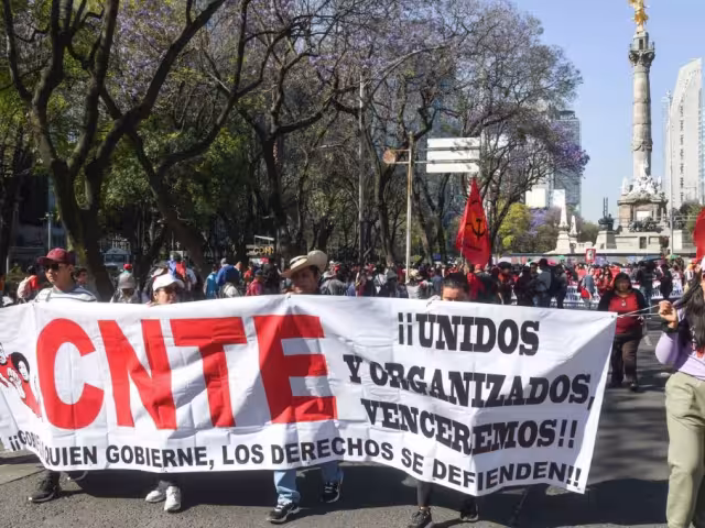 La dirigencia nacional de la CNTE reiteró su postura de que el Gobierno de México debe retirar la reforma