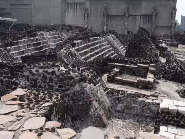 Museo del Templo Mayor en el Zócalo de la Ciudad de México