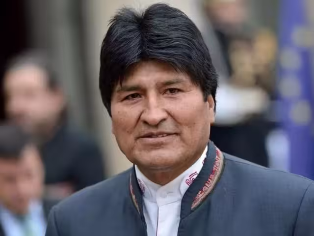 Evo Morales, expresidente de Bolivia