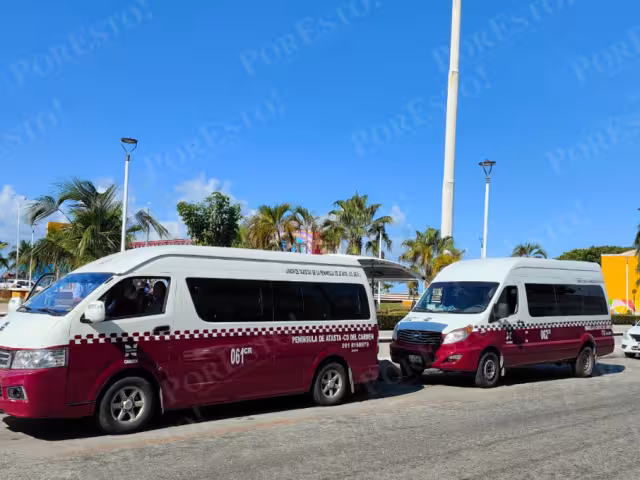 ARTEC recibe denuncia por cobros excesivos en combis hacia Ciudad del Carmen