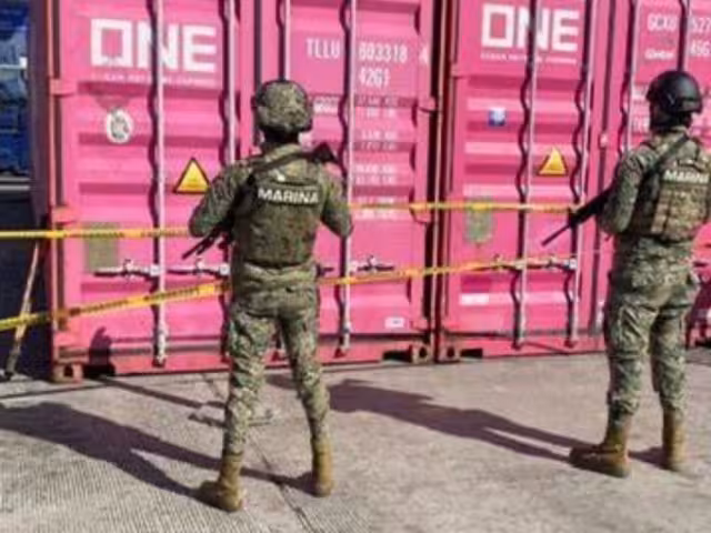 Elementos de la Marina incautaron 350 kilos de cocaína en el puerto de Ensenada, Baja California