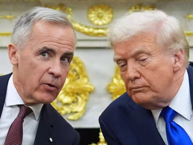 Mark Carney. primer ministro de Canada, estuvo esta semana en la Casa Blanca con el presidente de Estados Unidos, Donald Trump