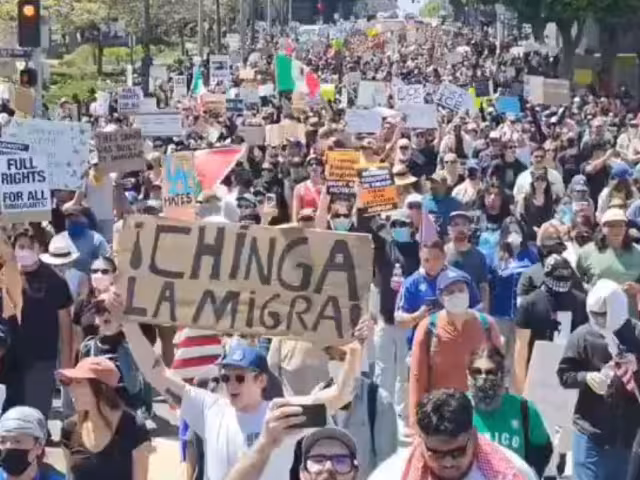 Las protestas en Los Ángeles han generado gran ola de críticas contra Trump y su gobierno