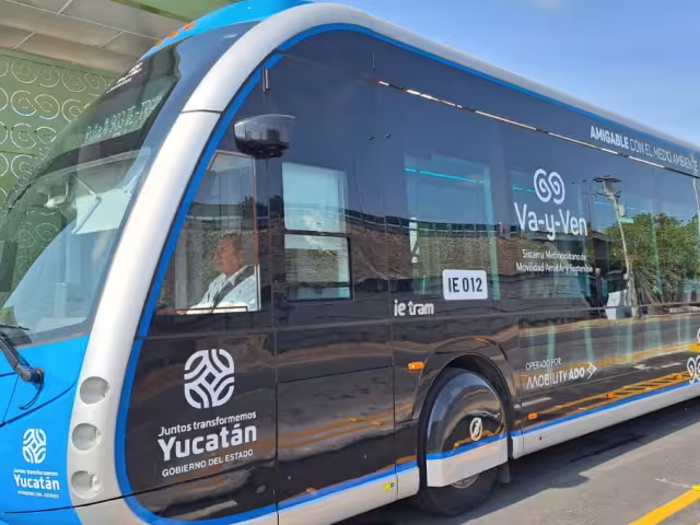 Este domingo entró en operaciones la tercera ruta del IE-TRAM en Mérida la cual conecta a la Facultad de Ingeniería
