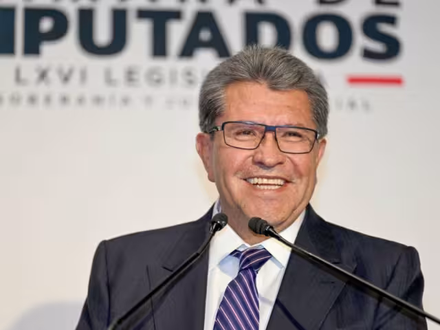 Ricardo Monreal Ávila. líder de Morena en la Cámara de Diputados