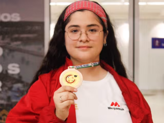 Dana Medina obtuvo la medalla de bronce en la India