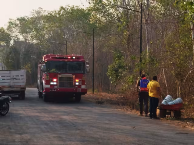Incendio en José María Morelos