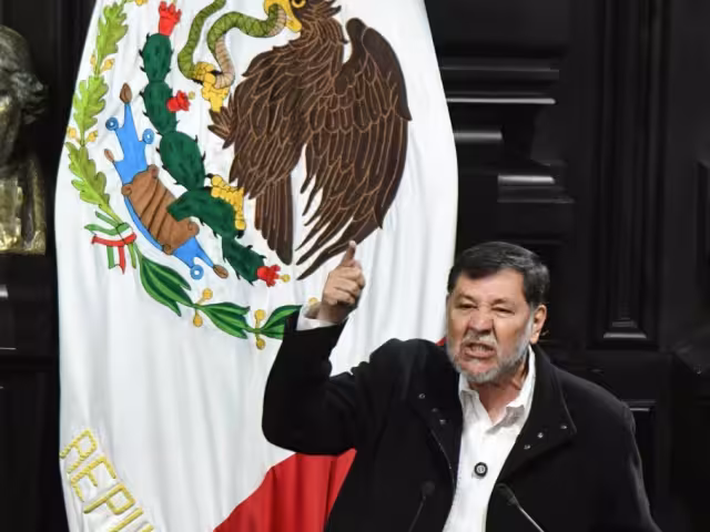 Gerardo Fernández Noroña, senador de la República.