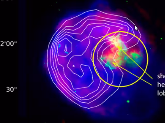 El equipo científico propone que N63A no es un remanente aislado, sino parte de una superburbuja interestelar