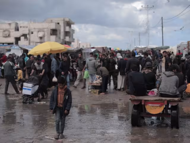 La ciudad de Rafah está situada en la frontera de la Franja de Gaza con Egipto