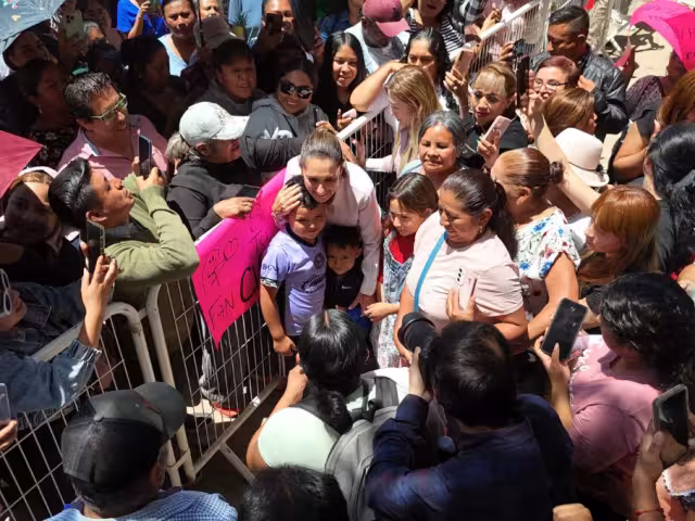 La presidenta Claudia Sheinbaum realiza este sábado una gira de trabajo por el estado de Guanjuato