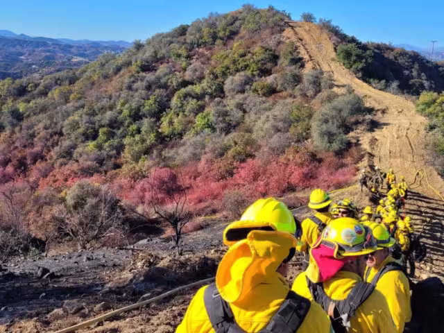 Antes de comenzar sus primeras 12 horas de servicio, los mexicanos participaron en una capacitación