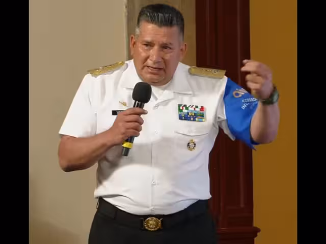 Vicealmirante Juan Carlos Vera Mijares, director general del Corredor Interoceánico del Istmo de Tehuantepec (CIIT)