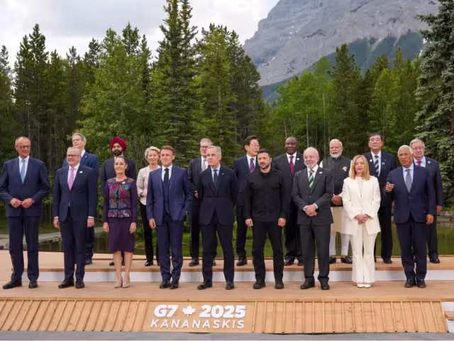 La presidenta Claudia Sheinbaum participa activamente en la Cumbre del G7 como invitada especial del primer ministro de Canadá, Mark Carney