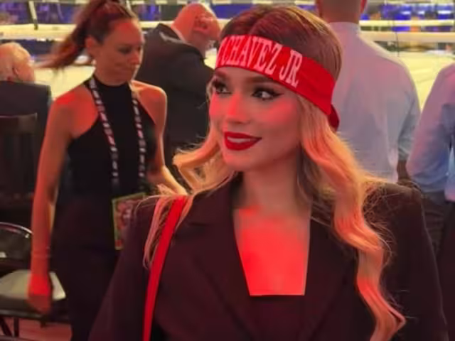 Nieta del Chapo Guzmán subió foto con Julio César Chávez Jr.