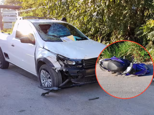 Daniel Enrique, vecino de la comunidad de San José de la Cruz Blanco, resultó con lesiones graves