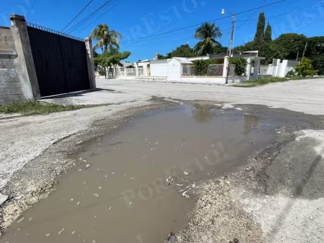 Habitantes y repartidores exigieron al Ayuntamiento trabajos urgentes de rehabilitación vial.