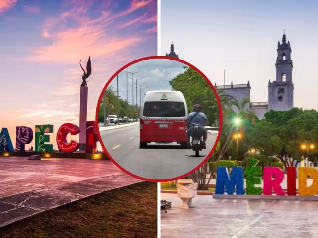 Viaja a Mérida desde Campeche en combi y gasta menos de 200 pesos