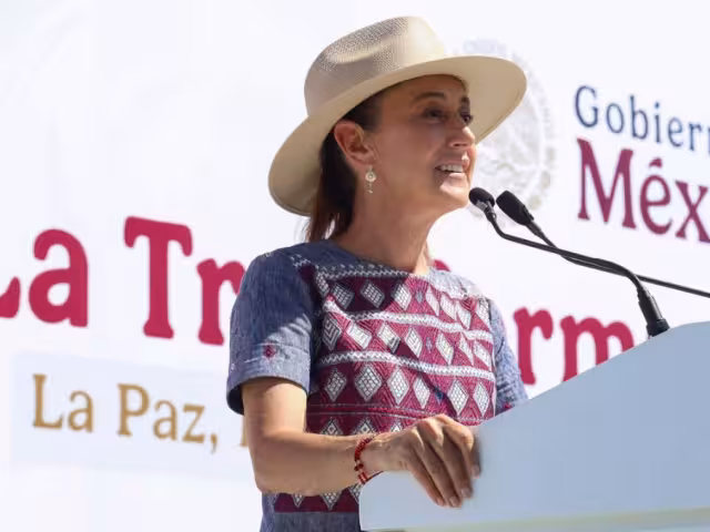 En materia energética, Sheinbaum anunció que Baja California Sur tendrá las plantas solares más modernas de América Latina