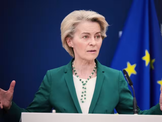 Ursula von der Leyen, presidenta de la Comisión Europea