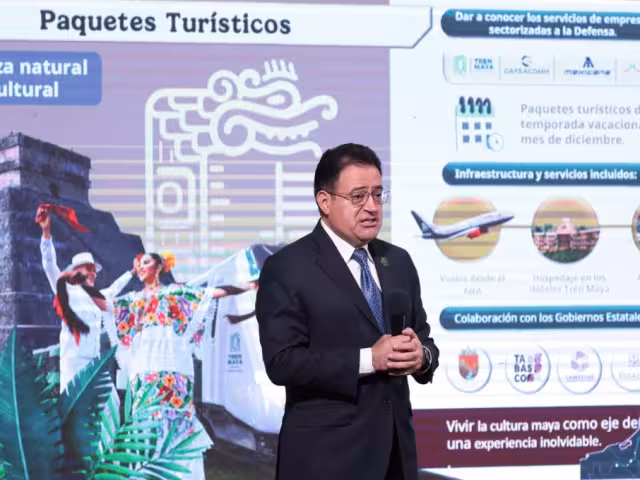 Óscar David Lozano Águila, director del Tren Maya