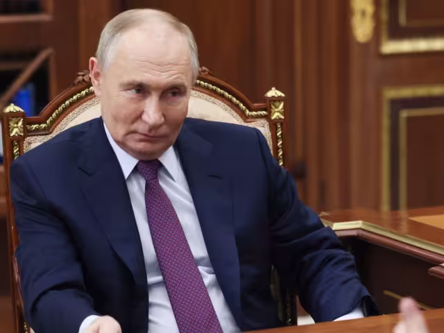 Vladimir Putin, presidente de Rusia