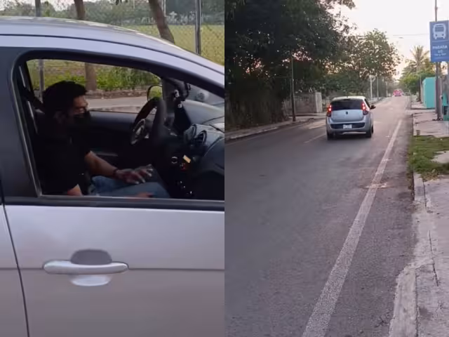 "Me preguntó por una dirección, no me acerqué, pero me di cuenta de que se estaba masturbando"