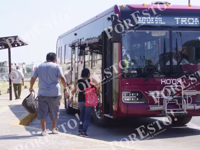 Usuarios podrán reportar fallas del transporte “Ko’ox” en encuestas de Artec