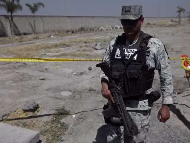 El titular de la SSPC subrayó que la FGR determinará si hay restos humanos, pero su dependencia no lo tiene confirmado.