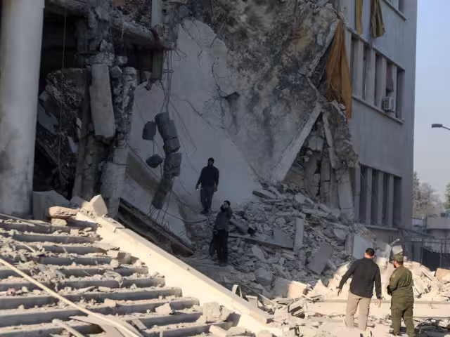 Uno de los bombardeos fue captado en transmisión en vivo por el canal libanés Al Mayadeen