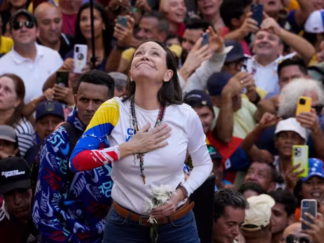 María Corina Machado añadió que dedica el Premio Nobel de la Paz 2025 “al sufrimiento del pueblo de Venezuela”