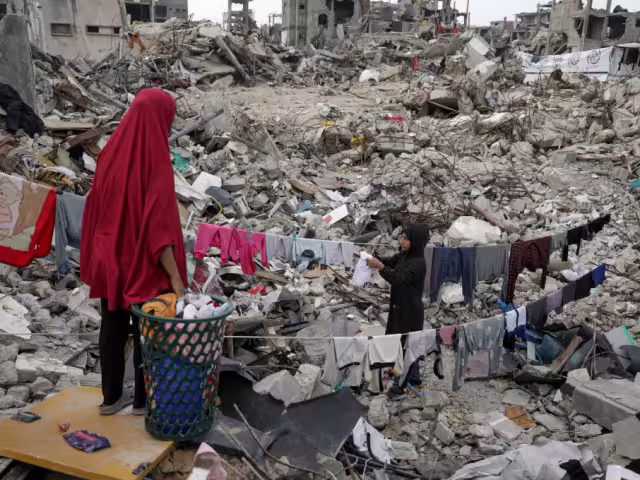 La Franja de Gaza dejó de recibir ayuda a orden del gobierno de Israel.