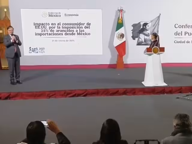 Marcelo Ebrard, secretario de Economía, detalló el impacto de aranceles para los consumidores estadunidenses