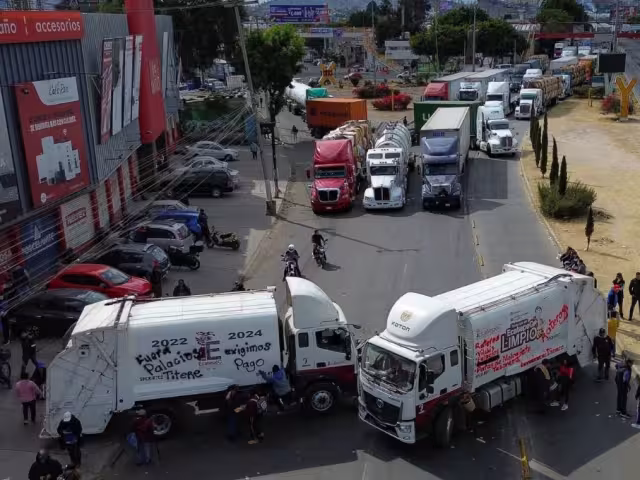 Entre las vialidades afectadas se encontraba la importante vía Morelos