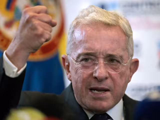 Álvaro Uribe, expresidente de Colombia