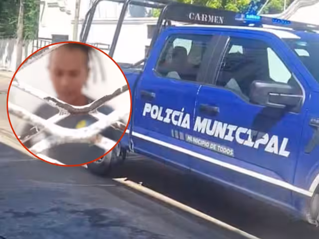 El ambientalista Dennis Pérez Reyes fue detenido frente a la casa del alcalde Pablo Gutiérrez Lazarus en Ciudad del Carmen.
