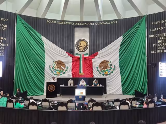 Así luce el Congreso del Estado de Quintana Roo