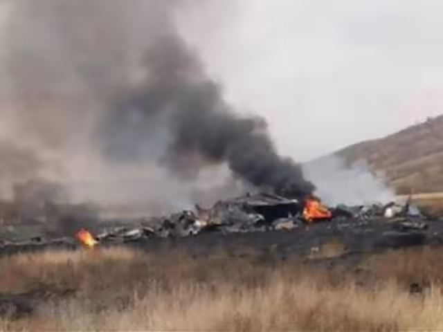 El Ministerio del Interior de Georgia desplegó unidades de rescate, bomberos y equipos médicos en la zona del accidente