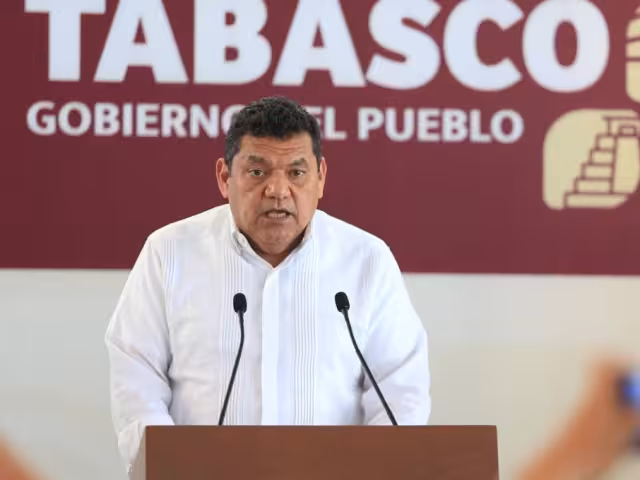 Javier May, gobernador de Tabasco