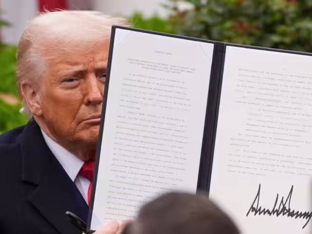 Donald Trump, presidente de Estados Unidos