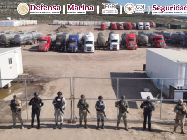 El predio y el hidrocarburo incautado quedaron bajo resguardo de las autoridades competentes