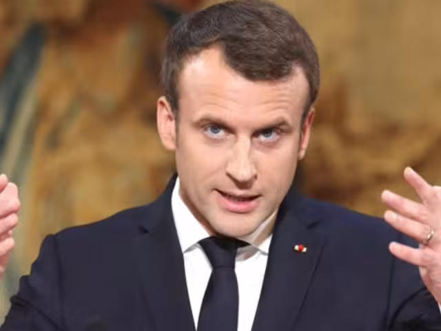 Emmanuel Macron, presidente de Francia