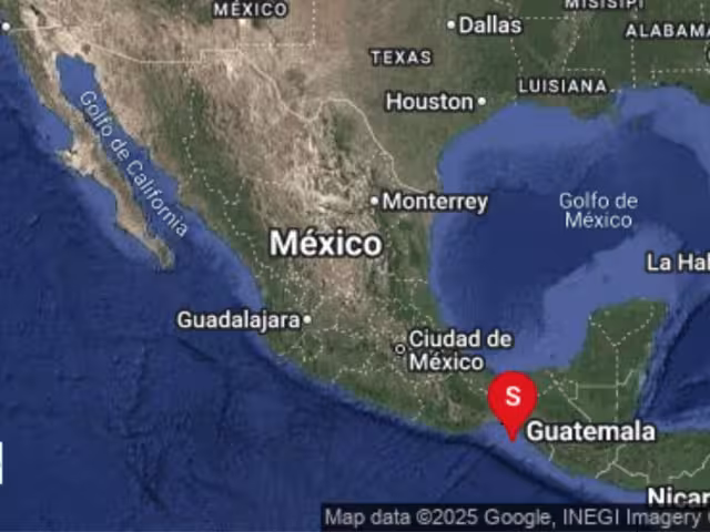 La Secretaría de Marina descartó el riesgo de alerta de tsunami, debido a las características del evento sísmico