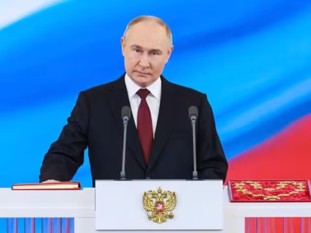 Vladimir Putin, presidente de Rusia