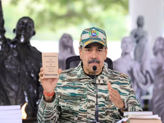 NIcolás Maduro, presidente de Venezuela