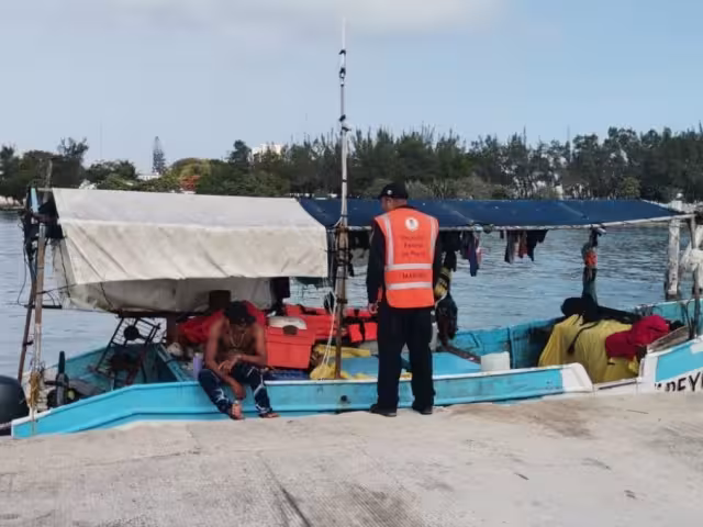 Así fue atendido el pescador en Progreso