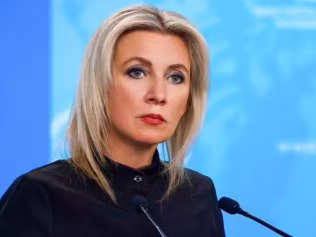 María Zajárova, portavoz del Ministerio de Asuntos Exteriores de Rusia