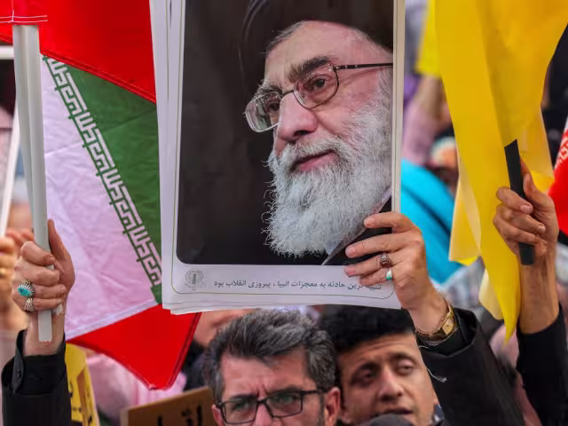 Ayatolá Ali Jamenei, líder supremo de Irán. 