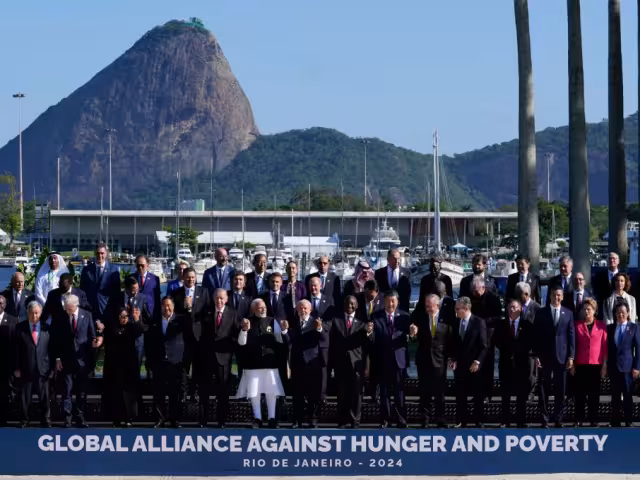 Foto oficial de la Cumbre del G20 en Río de Janeiro, Brasil