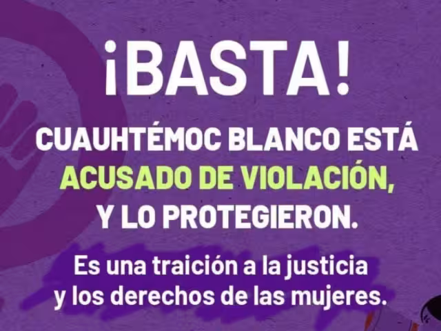 La denuncia contra Cuauhtémoc Blanco fue presentada en octubre de 2024 por su media hermana